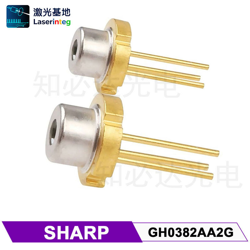 夏普Sharp 375nm 380nm 200mW 全新原装GH0382AA2G紫光激光二极管