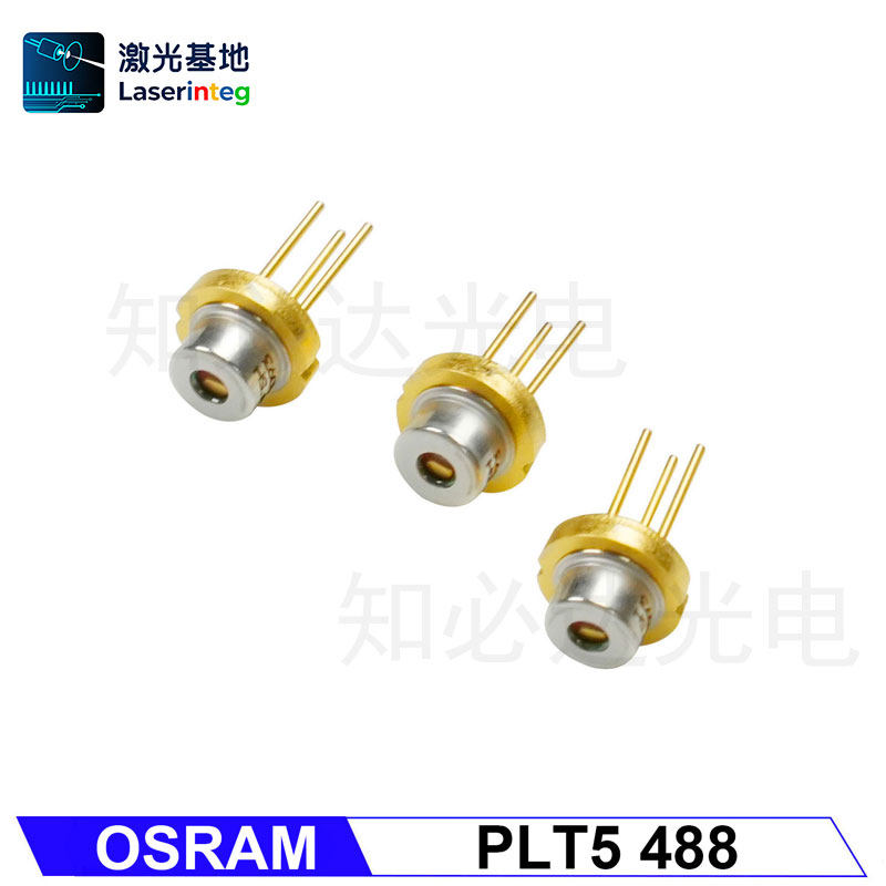 知必达 原装进口PLT5 488 488nm60mW激光二极管