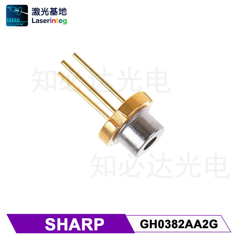 夏普Sharp 375nm 380nm 200mW 全新原装GH0382AA2G紫光激光二极管
