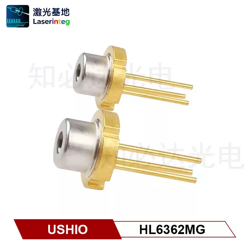 USHIO 牛尾 640nm 45mW 全新红光激光二极管 HL6362MG