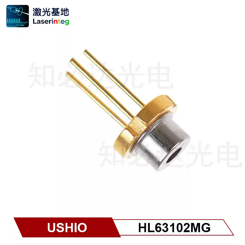 USHIO 牛尾 638nm 7mW 全新红光激光二极管 HL63101MG/HL63102MG