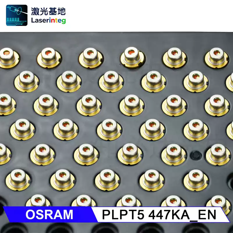 OSRAM 欧司朗 445nm 2W 全新蓝光激光二极管 PLPT5 447KA