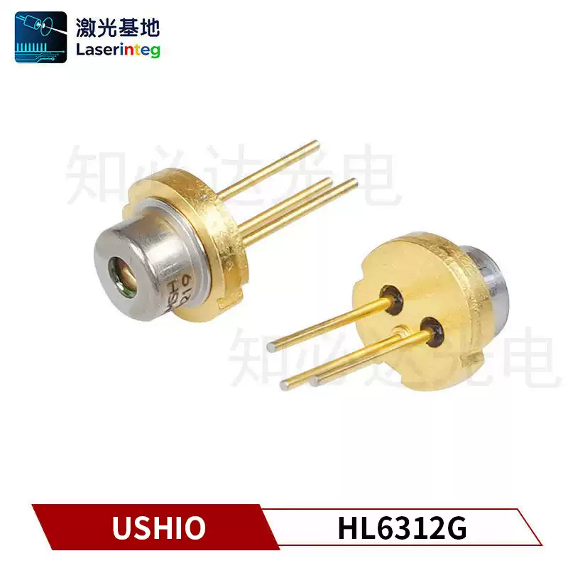 USHIO 牛尾 638nm 5mW 全新红光激光二极管 HL6312G
