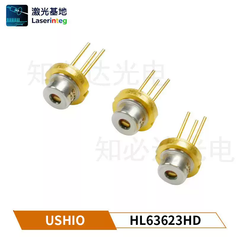 USHIO 牛尾 638nm 1.6W 全新橙红激光二极管 HL63623HD	