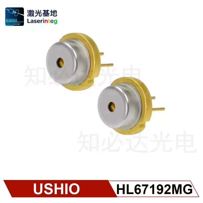 USHIO 牛尾 670nm 15mW 全新红光激光二极管 HL67192MG