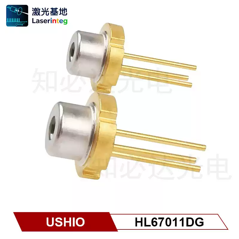 USHIO 牛尾 671nm 210mW 全新红光激光二极管 HL67011DG