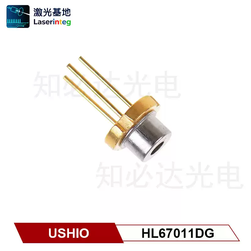 USHIO 牛尾 671nm 210mW 全新红光激光二极管 HL67011DG