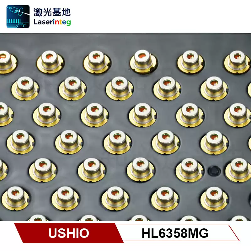 USHIO 牛尾 639nm 12mW 全新红光激光二极管 HL6358MG