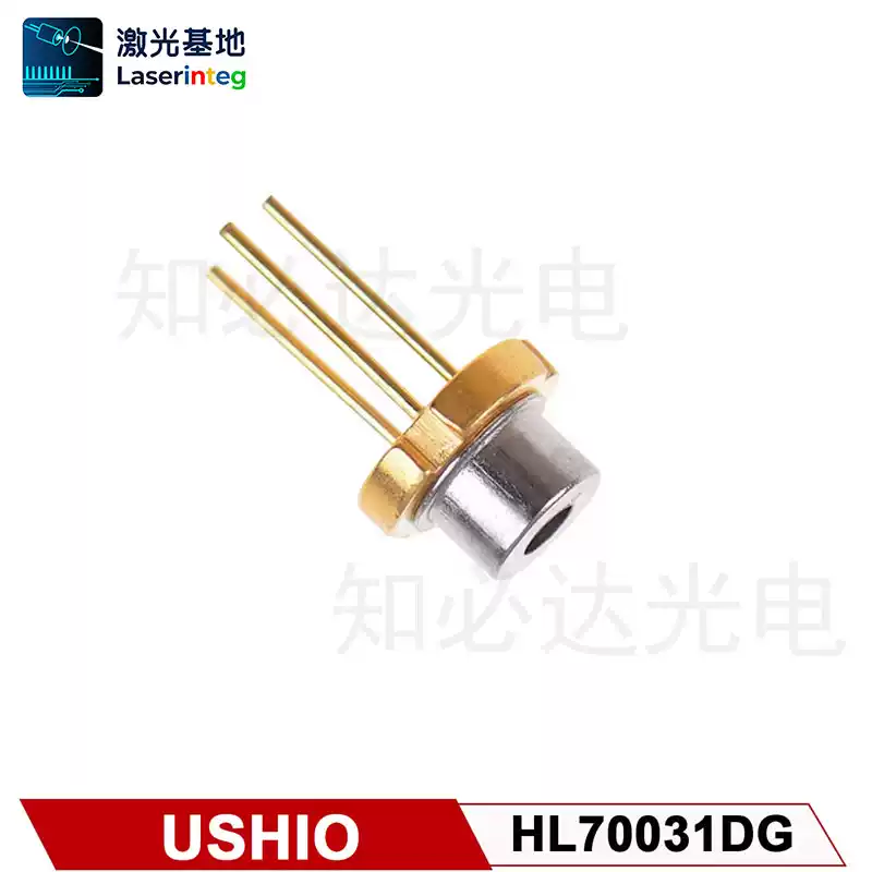 USHIO 牛尾 705nm 210mW 全新红光激光二极管 HL70031DG	
