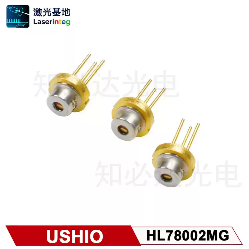 USHIO 牛尾 785nm 210mW 全新红光激光二极管 HL78002MG