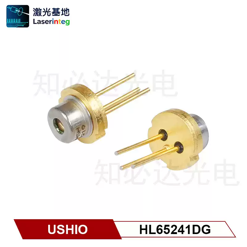 USHIO 牛尾 660nm 110mW 全新红光激光二极管 HL65241DG/HL65242DG