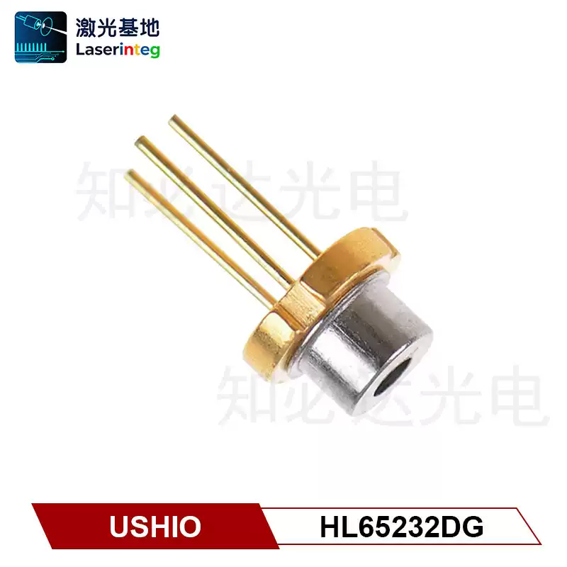 USHIO 牛尾 660nm 160mW 全新红光激光二极管 HL65232DG