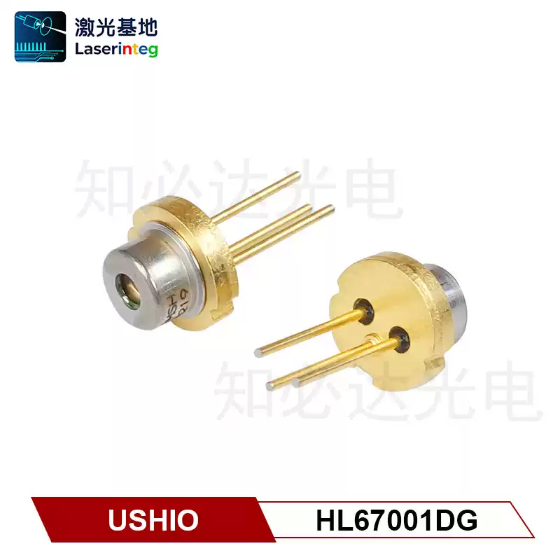USHIO 牛尾 675nm 210mW 全新红光激光二极管 HL67001DG