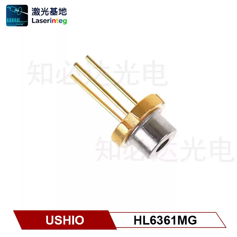 USHIO 牛尾 639nm 25mW 全新红光激光二极管 HL6361MG	