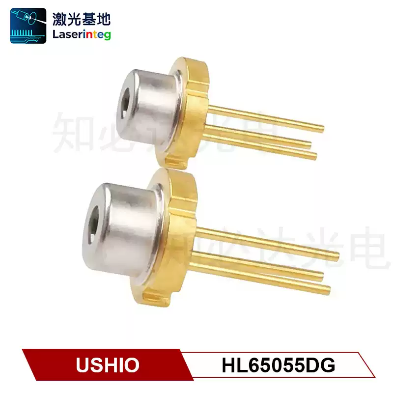 USHIO 牛尾 660nm 130mW 全新红光激光二极管 HL65055DG