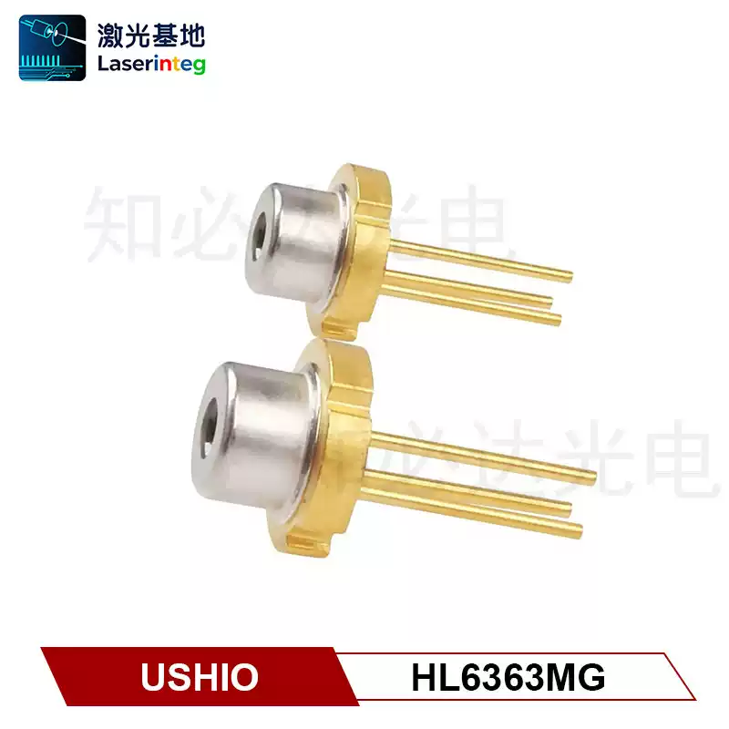 USHIO 牛尾 640nm 45mW 全新红光激光二极管 HL6363MG