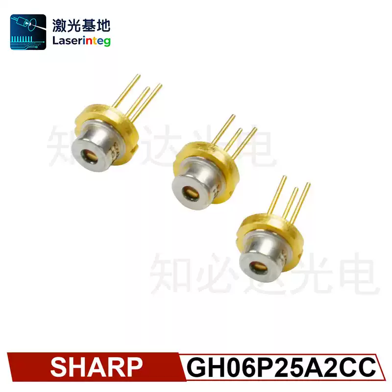 SHARP 夏普 660nm 100mW 全新红光激光二极管 GH06P25A2CC