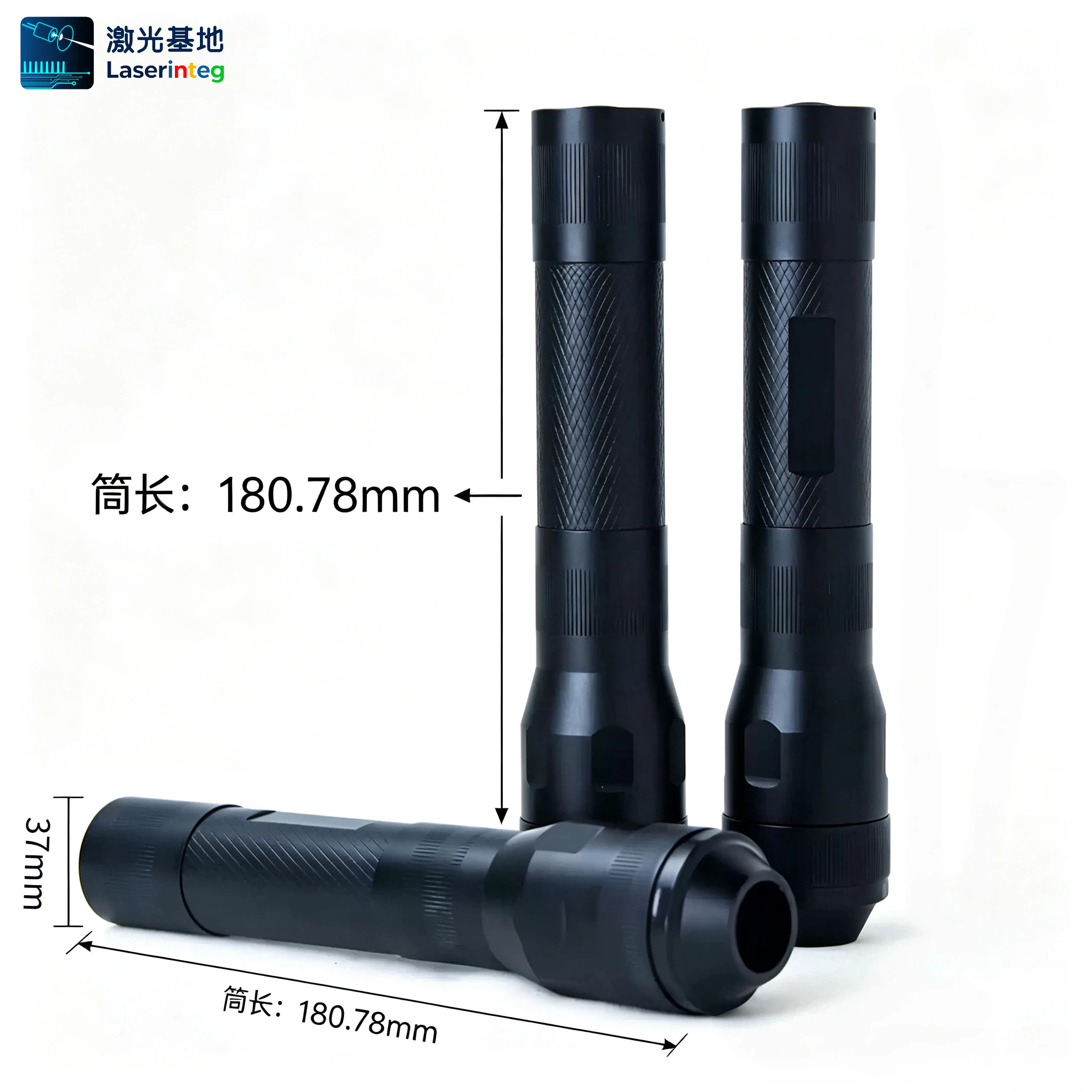 Y30玉石鉴定专用强光白激光手电筒 
